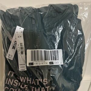 Victoria’s Secret PINK Relay Full Zip Jacket Deep Forest Green Medium